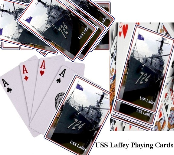 Playing Cards For Sale. USS Laffey Playing Cards for
