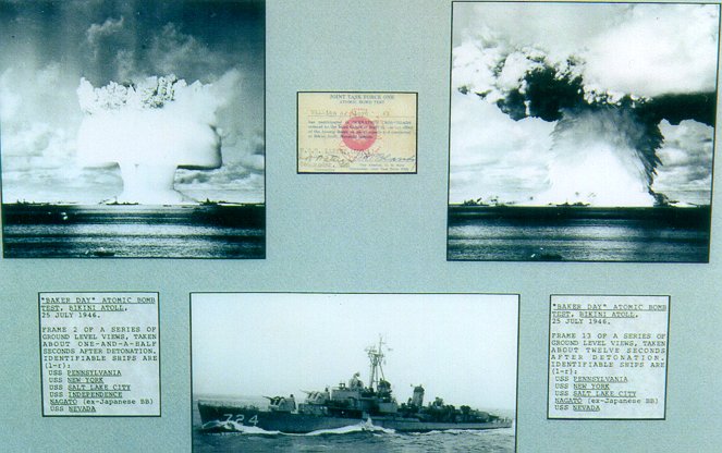 Atom Bomb Tests Bikini Atoll