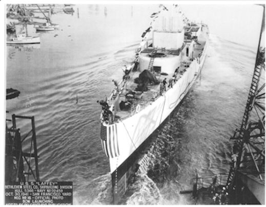 DD 459 Launching
